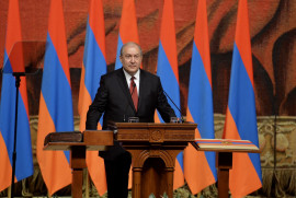 Ermenistan 4. Cumhurbaşkanı Sarkisyan'ın yemin töreni