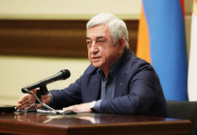 Ermenistan 3. Cumhurbaşkanı Sarkisyan: Mücadelem İktidar değişimi içindir