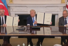 Ermenistan, ABD ve Azerbaycan “Trump Yolu” ile ilgili ortak bildiriyi imzaladı (Video)
