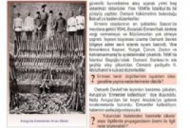 Türkiye ders kitaplarında Ermeniler için “hain” iması