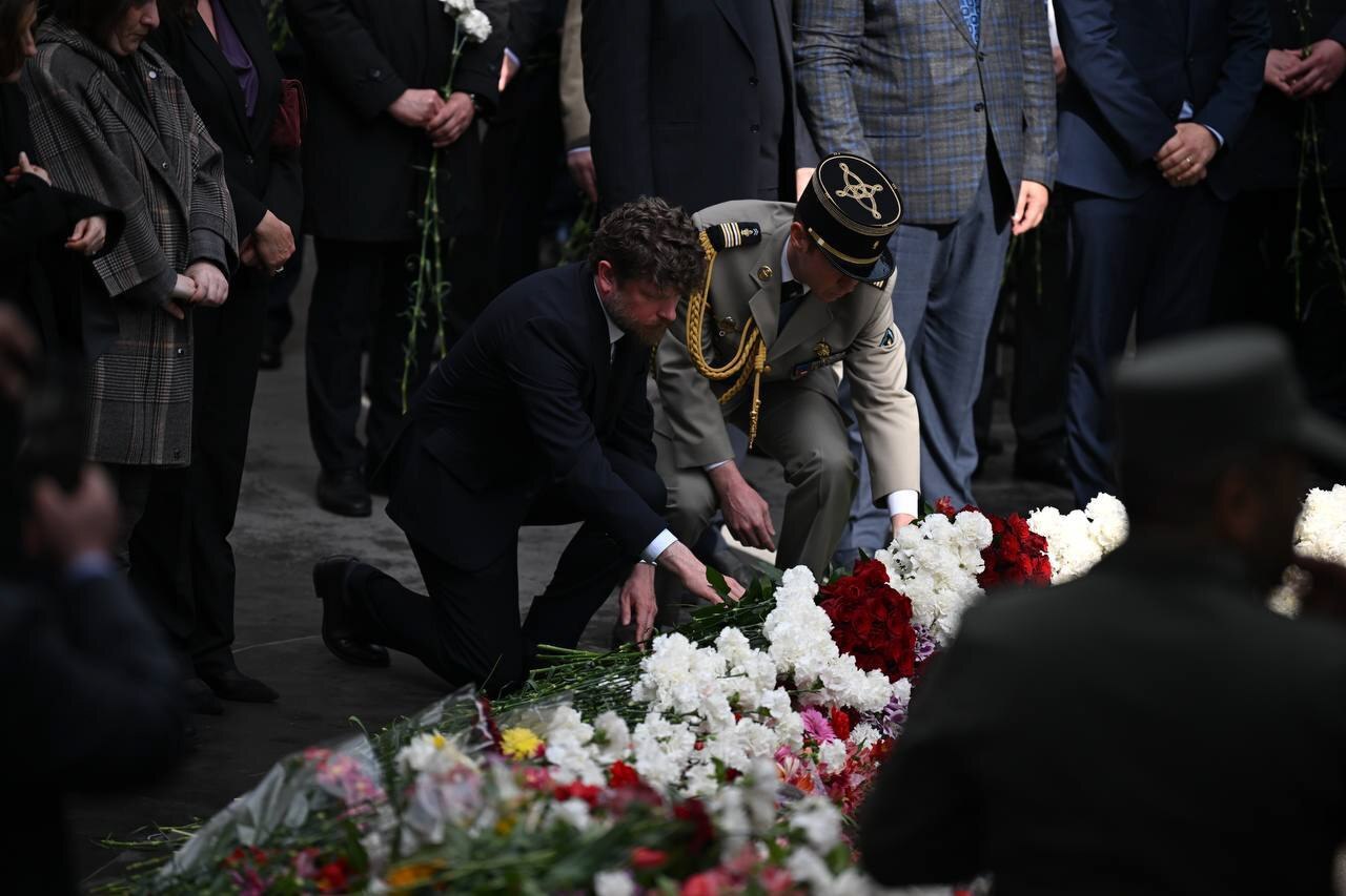 Fransa'nın Ermenistan Büyükelçisi: Bügün 1915 Ermeni Soykırımı’nın 110. yıl dönümünü anıyoruz