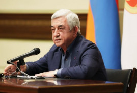 Ermenistan 3. Cumhurbaşkanı Sarkisyan: Mücadelem İktidar değişimi içindir