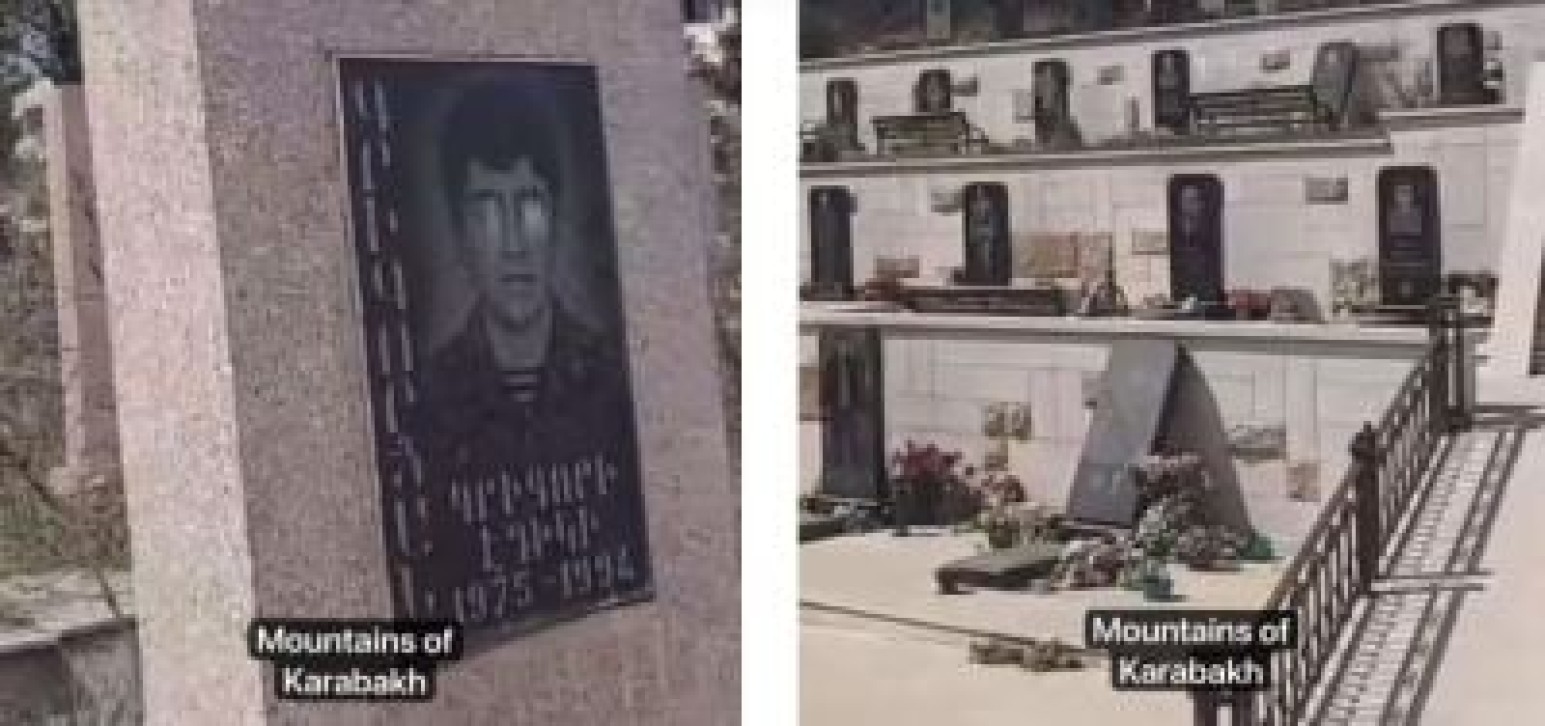 Azerbaycan, Stepanakert’teki Toplu Mezar Alanını tahrip etmeye devam ediyor