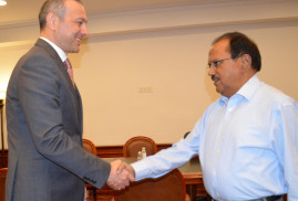 Armen Grigoryan ve Ajit Doval, Ermenistan-Hindistan gündemiyle ilgili konuları görüştü