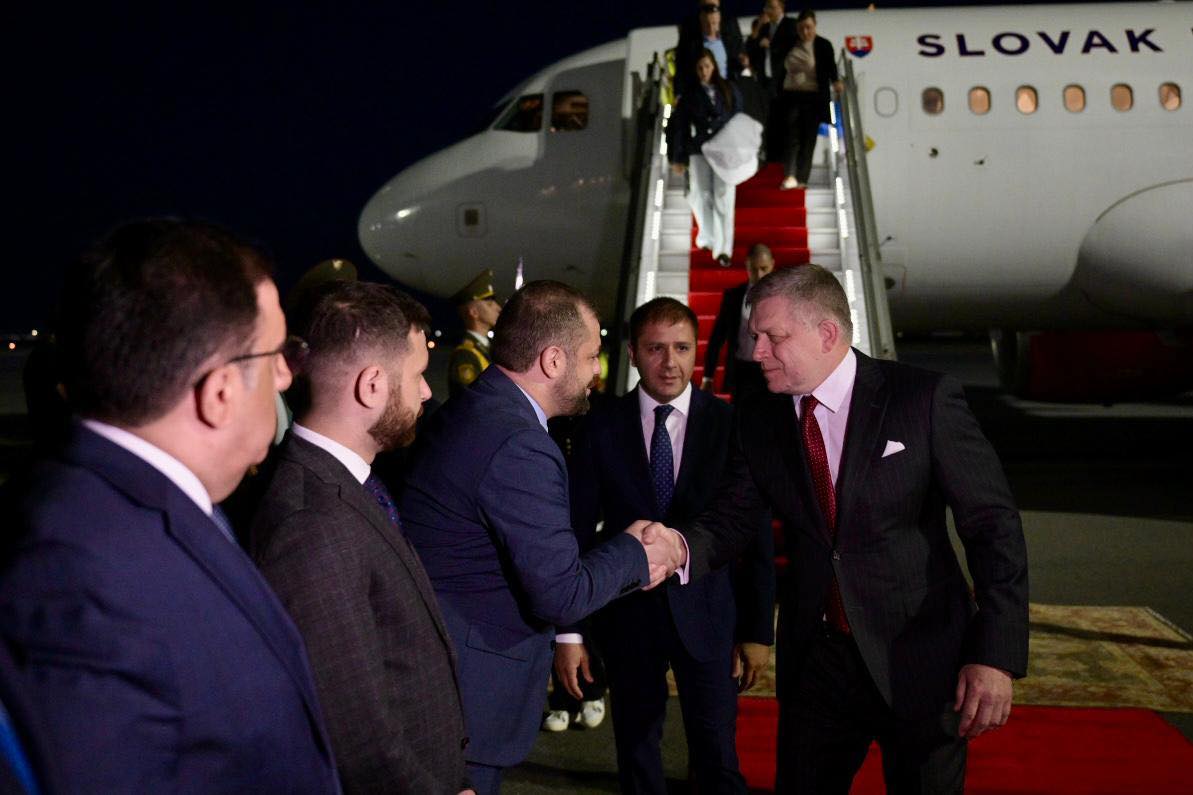 Slovakya Başbakanı Robert Fico resmi ziyaret kapsamında Ermenistan’a geldi