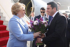 Rusya Federal Meclisi Federasyon Konseyi Başkanı Ermenistan'a geldi