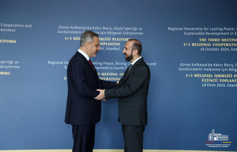 Mirzoyan: Ermenistan ve Türkiye aktif bir diyalog içinde