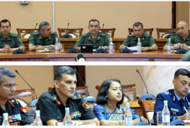Genelkurmay Başkanı, Hindistan Ulusal Savunma Koleji heyetine Ermenistan Silahlı Kuvvetlerindeki reformları sundu