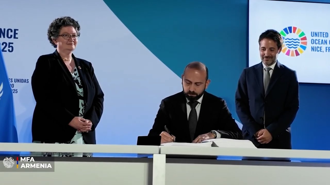 Ermenistan, deniz biyolojik çeşitliliğinin korunmasını düzenleyen uluslararası anlaşmayı imzaladı