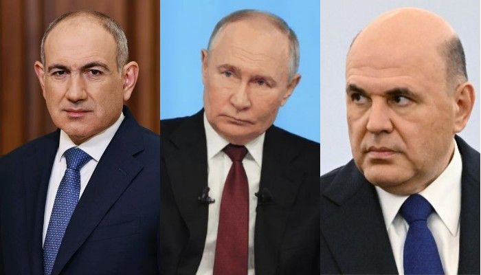 Paşinyan, Putin ve Mişustin’i kutladı։ Ermenistan-Rusya ilişkilerinin ortak çabalarla güçleneceğine eminim