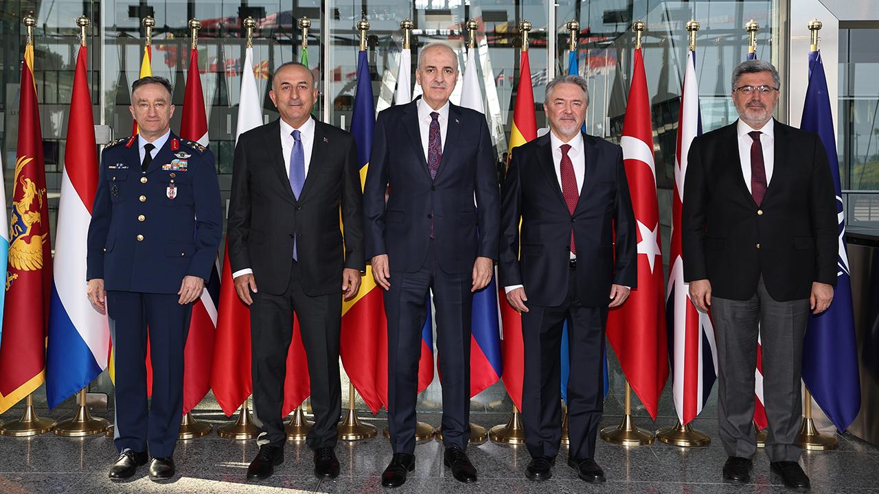 Թուրքիայի ԱԺ նախագահն այցելել է ՆԱՏՕ-ում Թուրքիայի մշտական ներկայացուցչություն