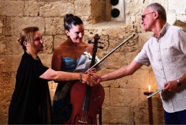 Famagusta Suriçi’nde Ermeni Kilisesi’nde solo çello konseri düzenlendi
