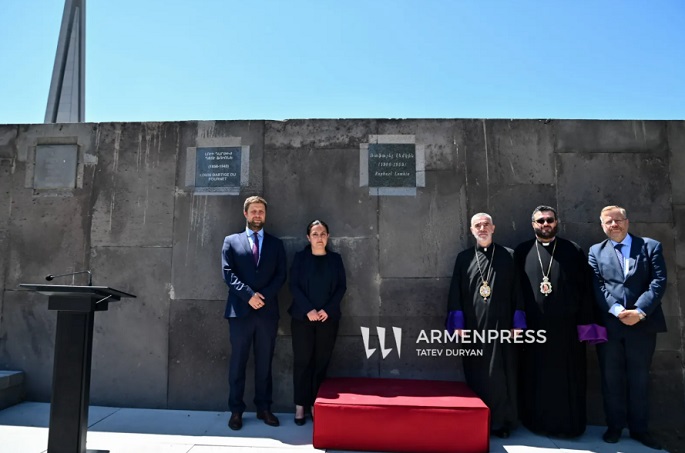 Ermeni Soykırımı’nın tanınmasında kilit rol oynayan Lemkin’in anısına Yerevan’da tören düzenlendi