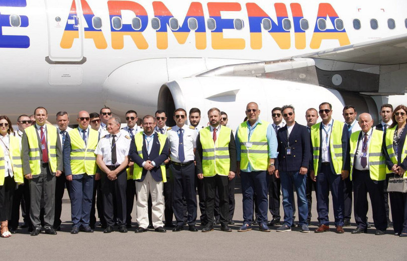 İlk kez bir Ermeni havayolu Airbus A321 uçağının mülkiyetini satın aldı