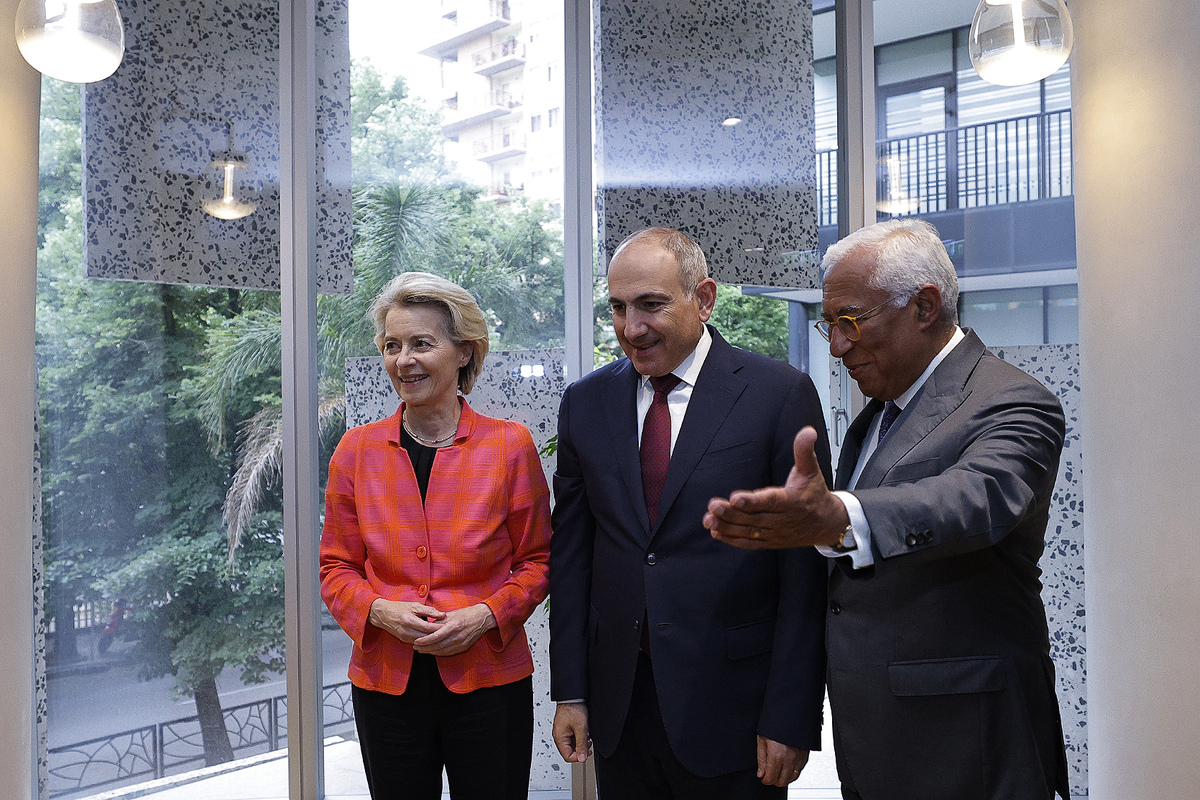 Brüksel’de Paşinyan, António Costa ve Ursula von der Leyen ile üçlü bir görüşme gerçekleştirecek
