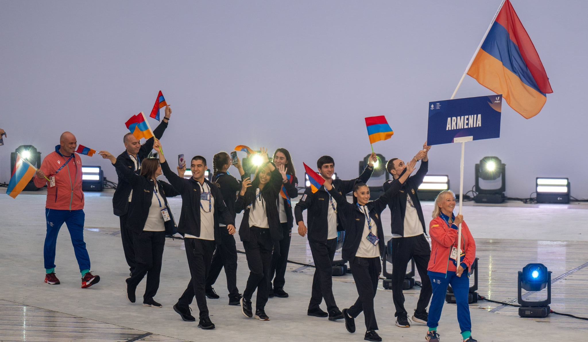 Ermenistan temsilcileri Almanya’da Dünya Yaz Universiade Oyunlarına katılıyor