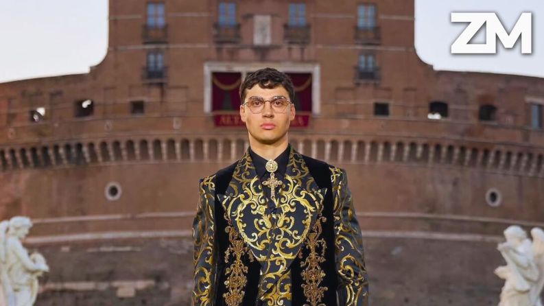 Ermeni model, Dolce & Gabbana'nın yüksek moda defilesine katıldı