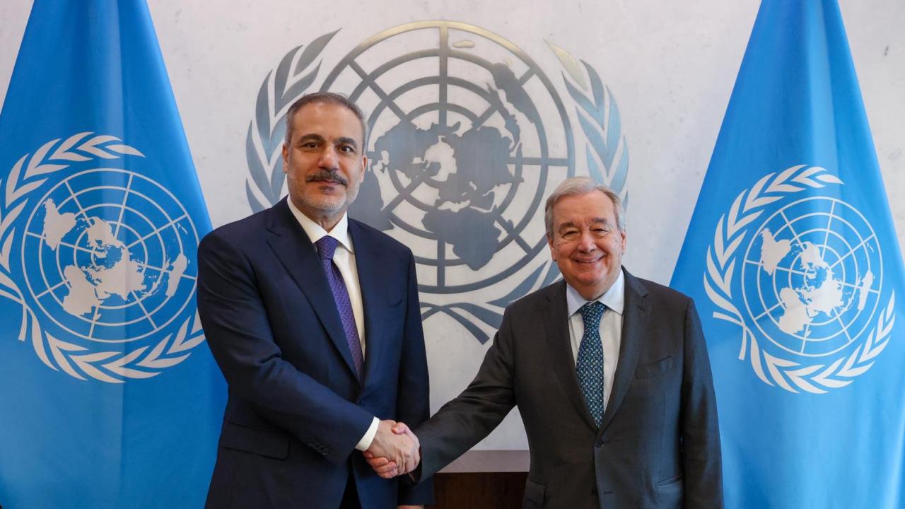 Ֆիդանը հանդիպել է ՄԱԿ-ի գլխավոր քարտուղարի հետ