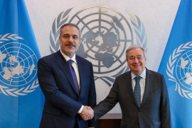 Ֆիդանը հանդիպել է ՄԱԿ-ի գլխավոր քարտուղարի հետ