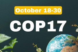 COP17 Ermenistan'ın başkenti Yerevan'da düzenlenecek