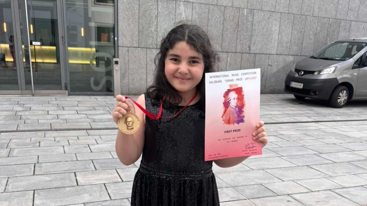 Ermeni piyanist, Salzburg’da düzenlenen “Grand Prize Virtuoso” uluslararası müzik yarışmasında birinci oldu