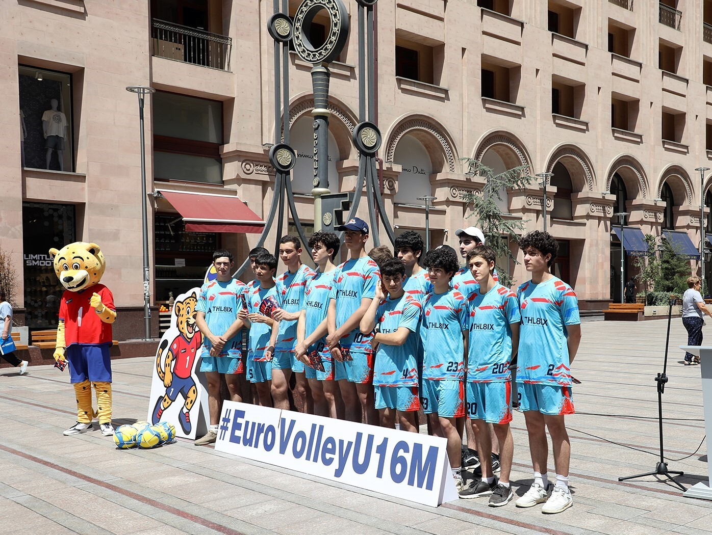 Avrupa 16 Yaş Altı Erkekler Voleybol Şampiyonası Yerevan’da başladı