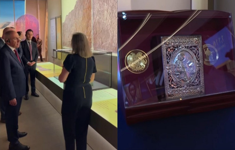 Paşinyan'dan Washington’daki İncil Müzesi’ne ortaçağ minyatürlü elyazma hediyesi (Video)