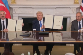 Ermenistan, ABD ve Azerbaycan “Trump Yolu” ile ilgili ortak bildiriyi imzaladı (Video)