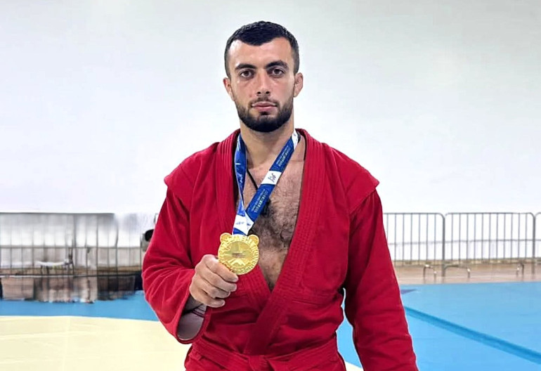 Artsakhlı sambo oyuncusu 2025 Dünya Oyunları'nın şampiyonu oldu