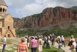 Temmuz'da Ermenistan’ı 263 binden fazla turist ziyaret etti