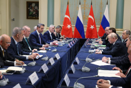 Պուտինն ու Էրդողանը քննարկել են Հայաստանի և Ադրբեջանի միջև բանակցությունները
