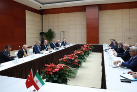 Էրդողանը Չինաստանում հանդիպել է իրանցի գործընկերոջ հետ