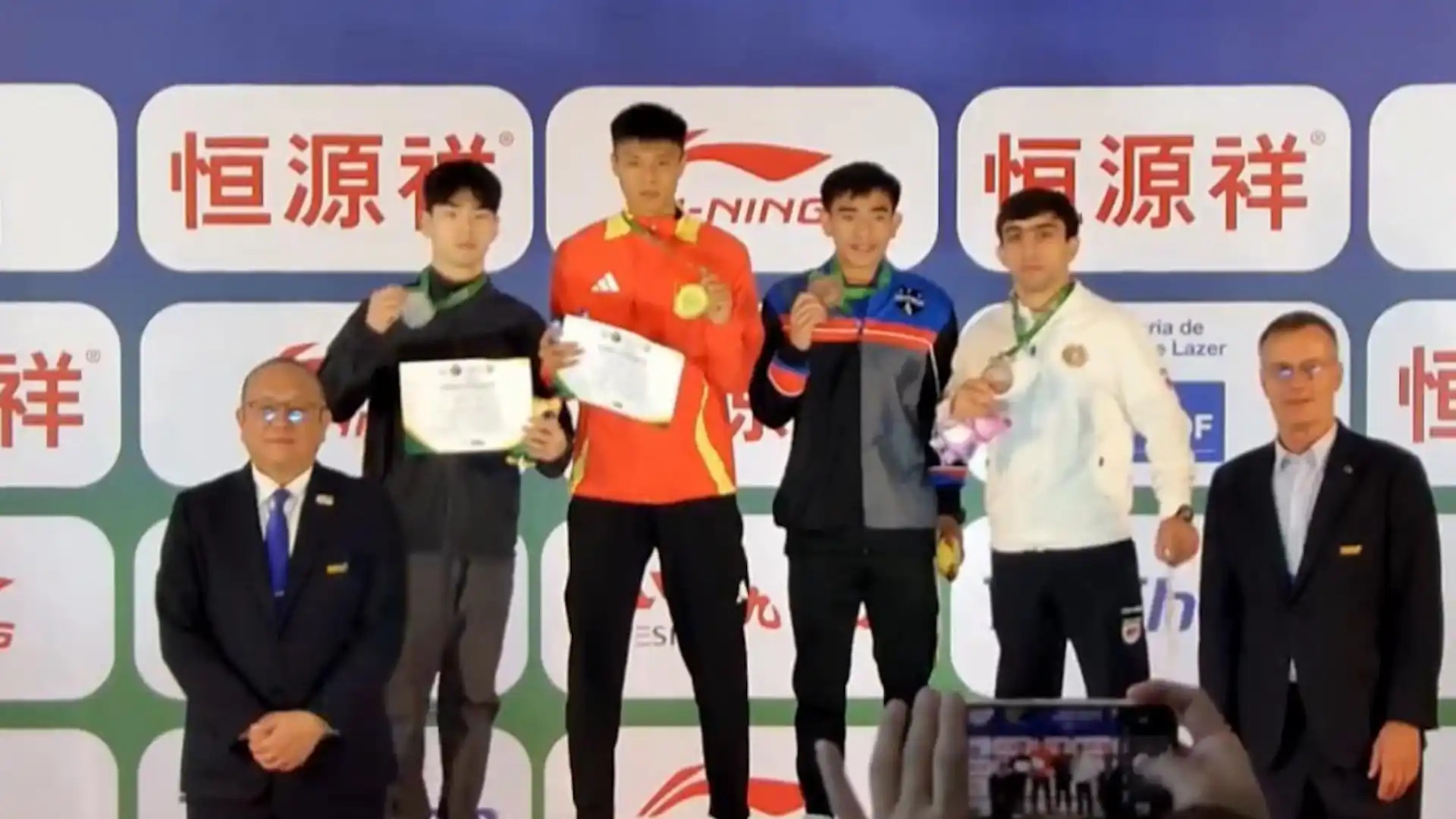 Ermeni sporcu, Dünya Wushu Şampiyonası’nda bronz madalya kazandı