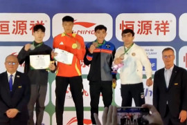 Ermeni sporcu, Dünya Wushu Şampiyonası’nda bronz madalya kazandı