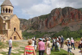 Ağustos'ta Ermenistan’ı kaç turist ziyaret etti?
