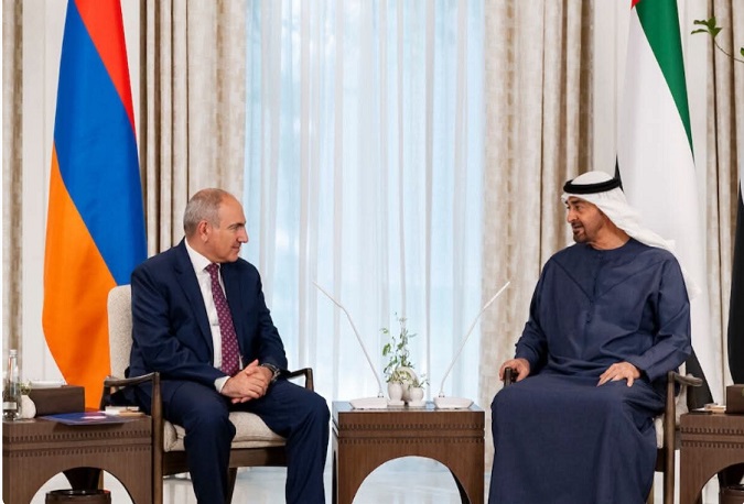 BAE Başkanı: Azerbaycan ile Ermenistan arasında barış anlaşmasının imzalanması sürecinde ilerlemeyi sabırsızlıkla bekliyoruz