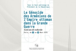 Paris’te “Osmanlı İmparatorluğunda Ermeni Soykırımı: Araştırmaların 100 yılı” başlıklı konferansı start aldı