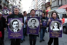 HDP Ermeni Soykırımının kurbanlarının anısına yürüyüş düzenledi