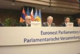 Tiflis’te Euronest Parlamenterler Asamblesi siyasi komite oturumu