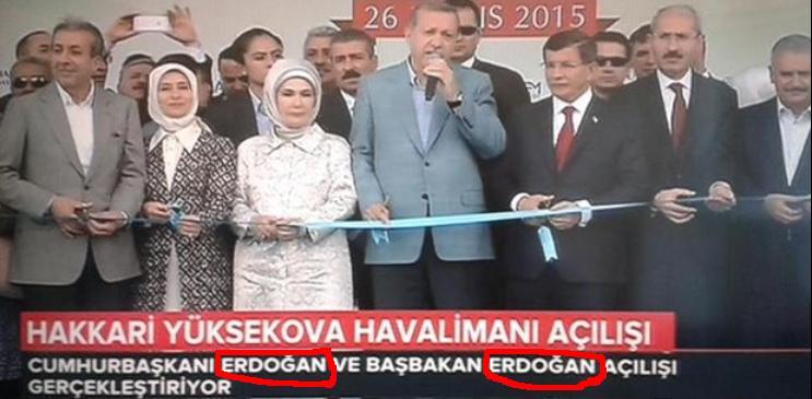 Սկանդալ  թուրքական հեռուստաեթերում. Էրդողանը և նախագահ է, և` վարչապետ