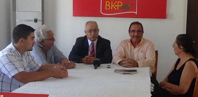 Kıbrıs Ermeni Ulusal Konseyi’nin heyeti, BKP yönetimi ili görüştü