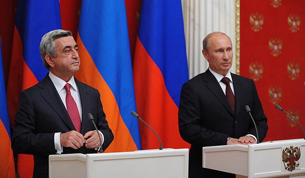 Sarkisyan’dan Moskova’ya resmi ziyaret