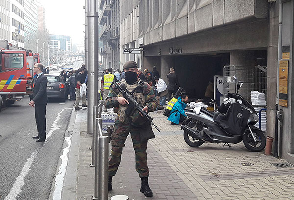 Belçika terör saldırılarını İŞİD üstlendi