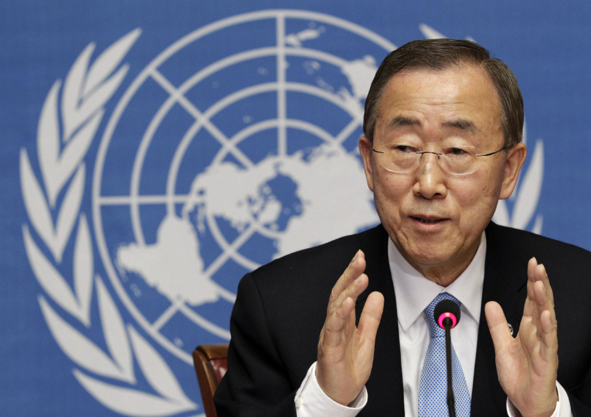 BM Genel Sekreteri Ban Ki Moon, 25 Nisan'da Ermenistan'da olacak