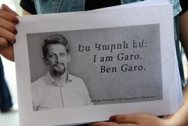 Yerevan’da Garo Paylan için protesto yürüyüşu düzenlendi (foto)
