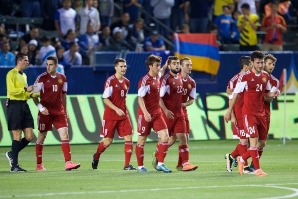 Ermenistan Futbol Takımı El Salvador takımını 4:0 mağlup etti