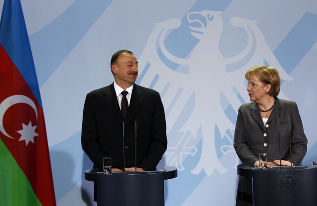Almanya şansölyesi Merkel, 7 Haziran'da Azerbaycan Cumhurbaşkanını kabul edecek