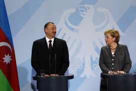 Almanya şansölyesi Merkel, 7 Haziran'da Azerbaycan Cumhurbaşkanını kabul edecek
