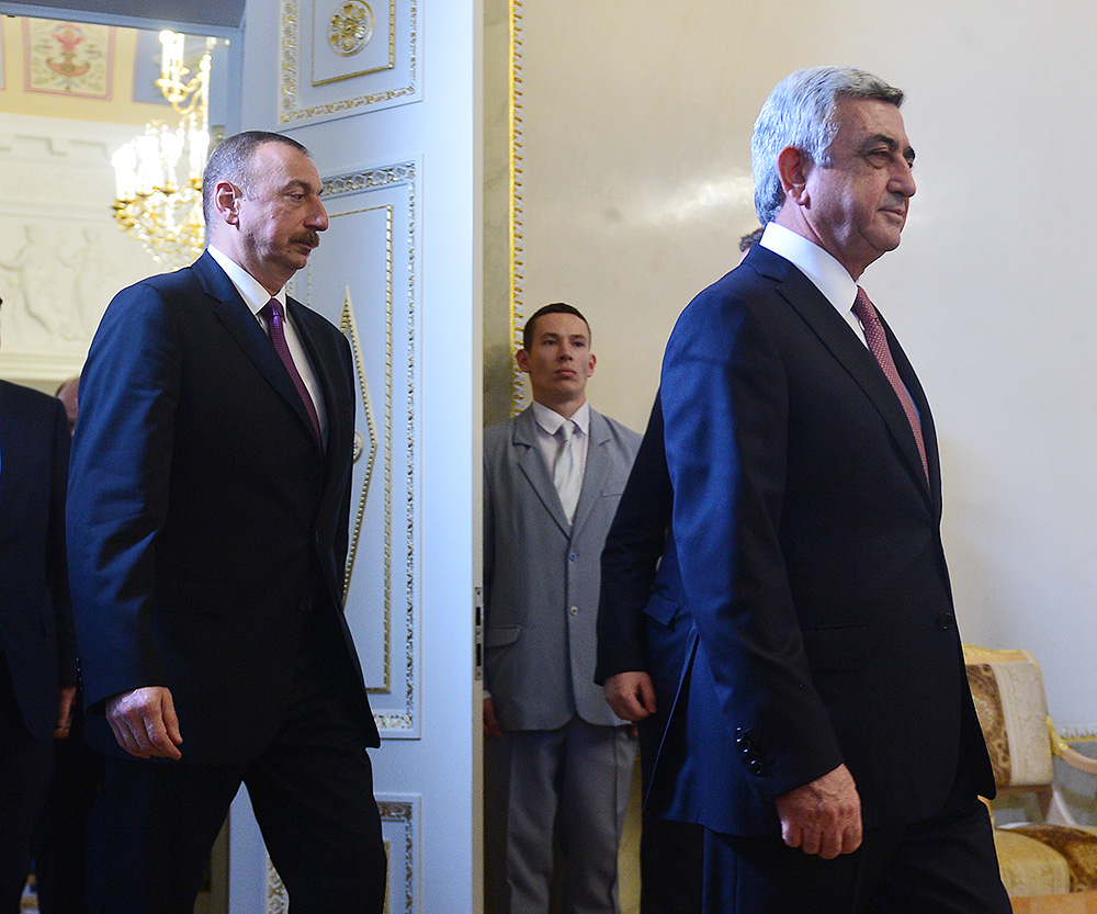 Serj Sarkisyan, Vladimir Putin ile İlham Aliyev, ortak bir açıklama yayınladı