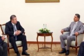 Tigran Sarkisyan Gürcistan Başbakan yardımcısını kabul etti